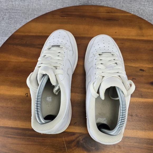 Nike Air Force 1 Low White Leather Sneakers Shoes Women's US 6 DD8959 100 - Picture 10 of 14